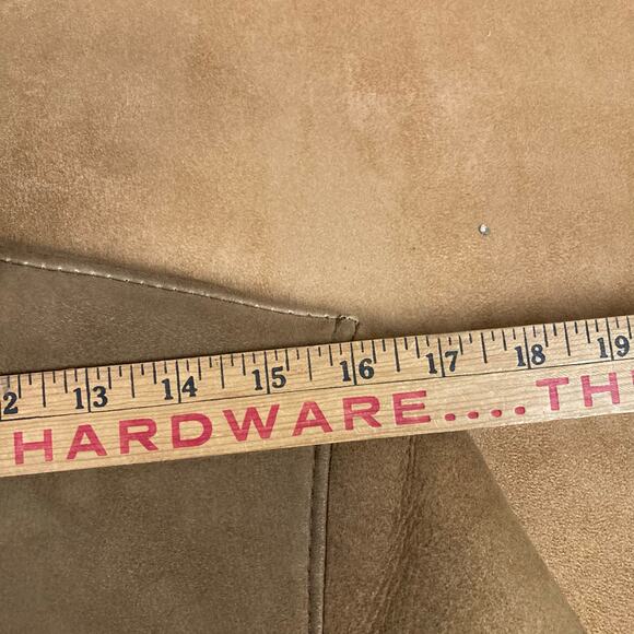 Genuine Shearling Sheepskin Penny Lane Leather Coat EU44 - Picture 10 of 13